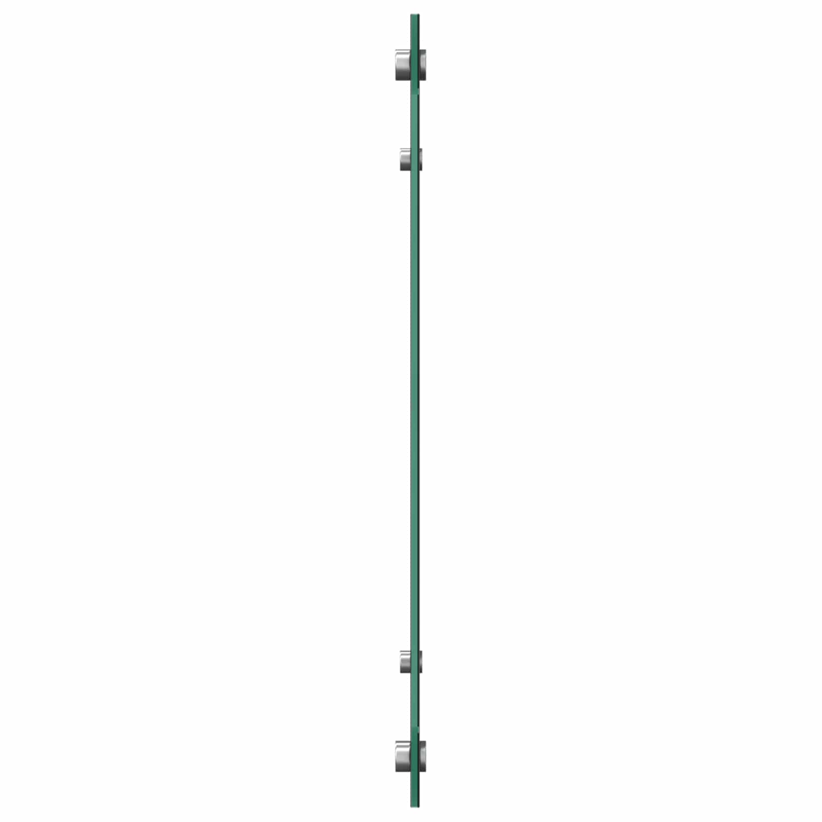 Konyhai hátfal sötétszürke 80 x 50 cm edzett üveg