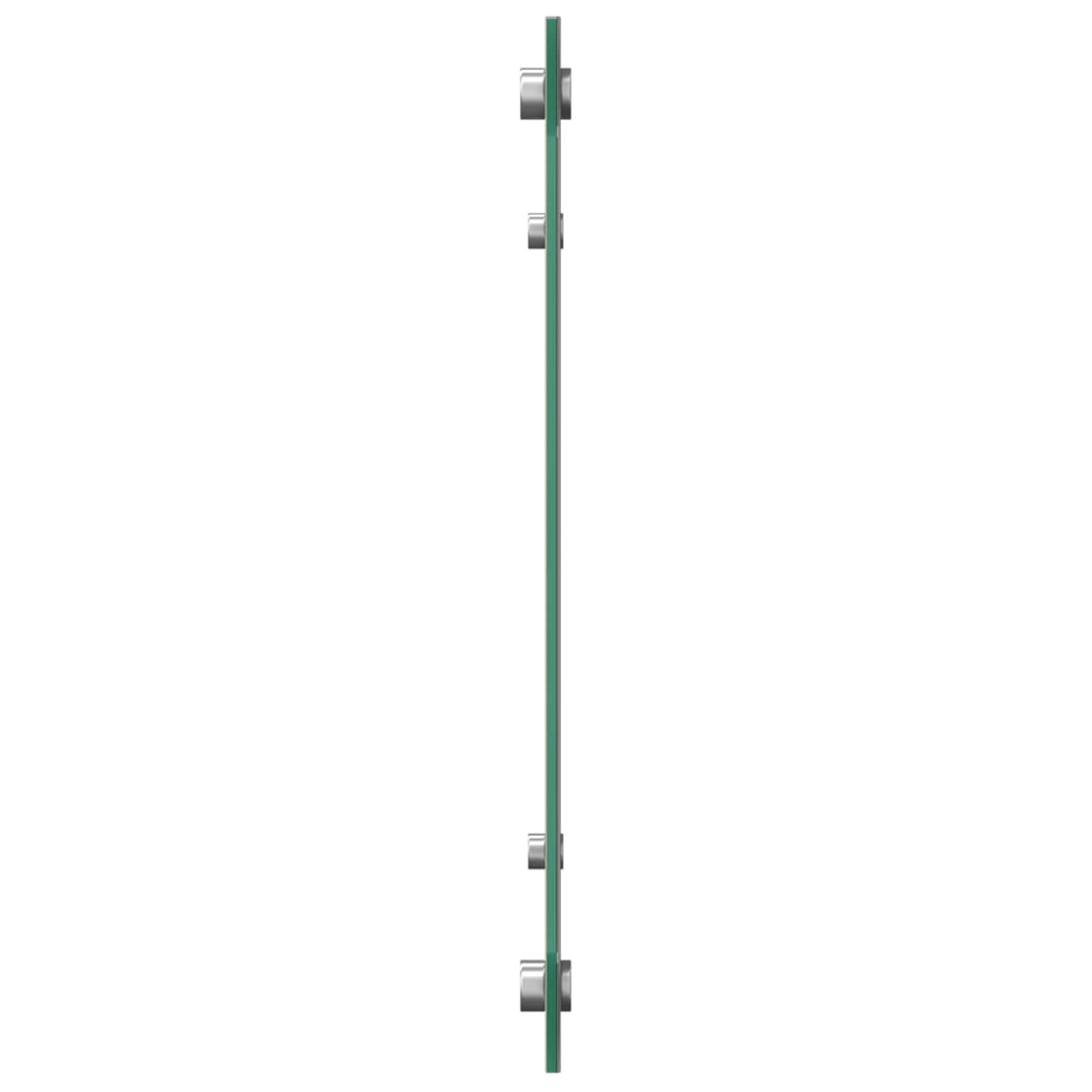 Konyhai hátfal sötétszürke 90 x 50 cm edzett üveg