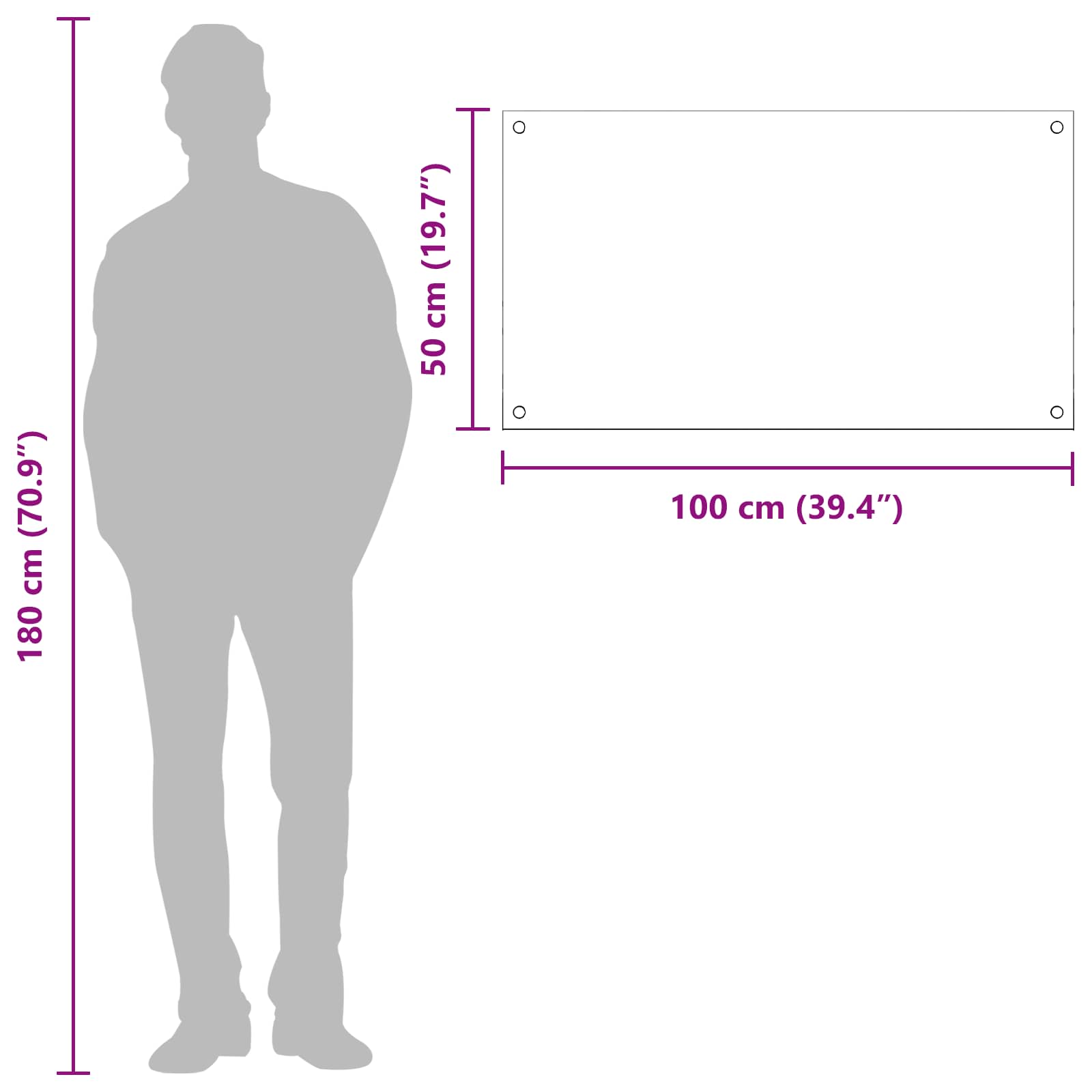 Konyhai hátfal sötétszürke 100 x 50 cm edzett üveg