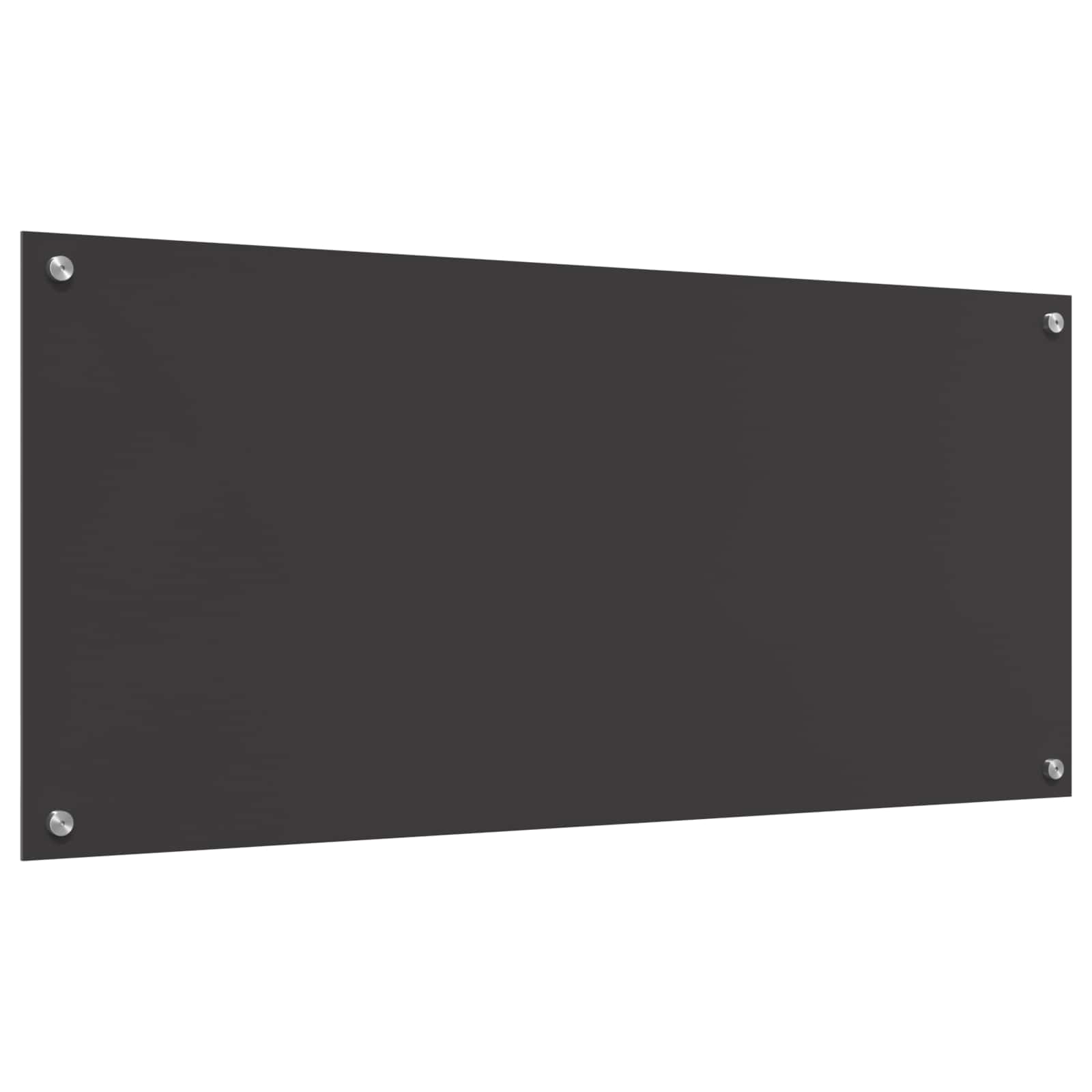 Konyhai hátfal sötétszürke 110 x 50 cm edzett üveg