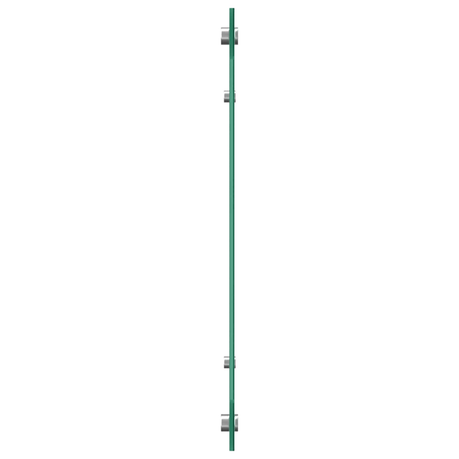 Konyhai hátfal sötétszürke 110 x 50 cm edzett üveg