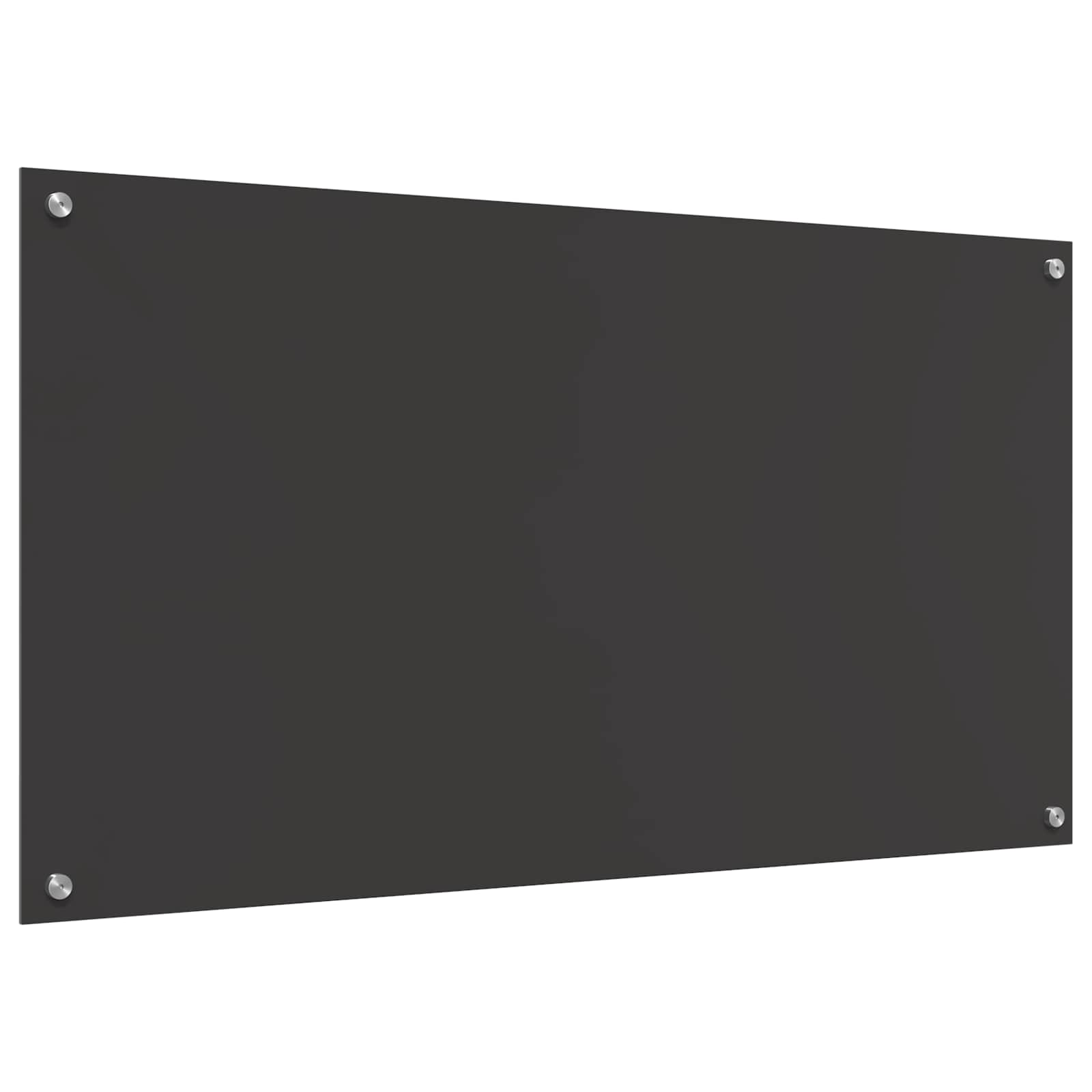 Konyhai hátfal sötétszürke 110 x 60 cm edzett üveg
