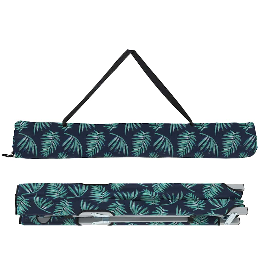 Összecsukható kemping ágy 2 pcs erdő 194 x 62,5 x 42,5 cm