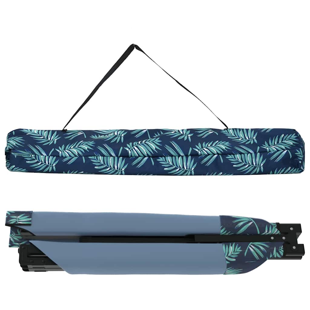 Összecsukható kemping ágy levél 2 pcs erdő 210 x 80 x 46 cm