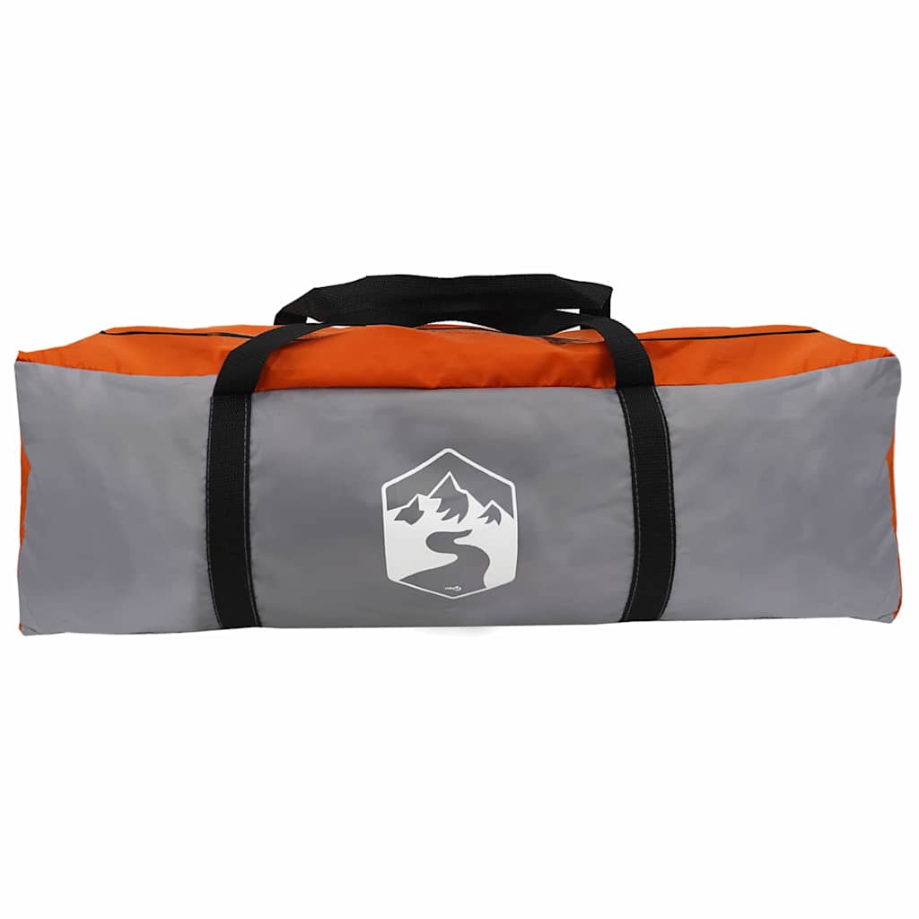 Cabin tent 12-person szürke és narancs 405 x 405 x 273 cm