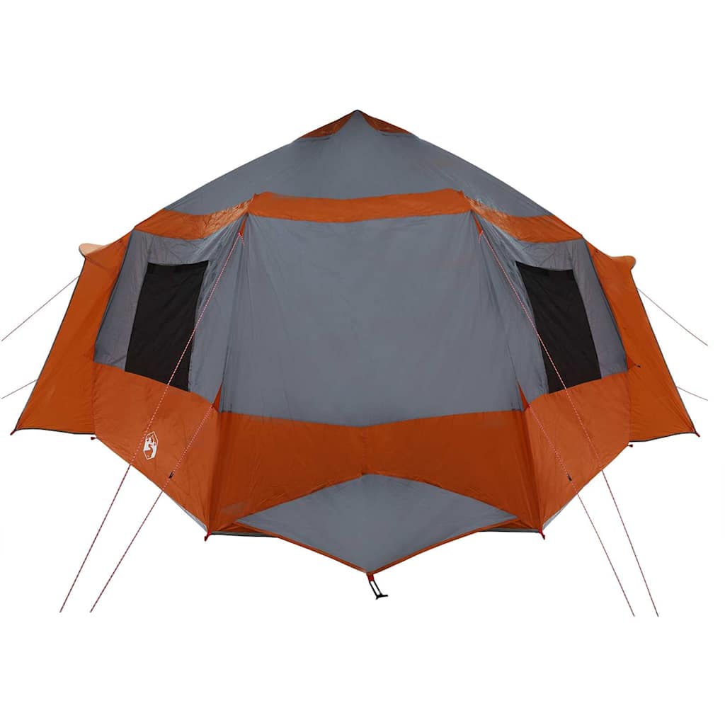 Cabin tent 12-person szürke és narancs 405 x 405 x 273 cm