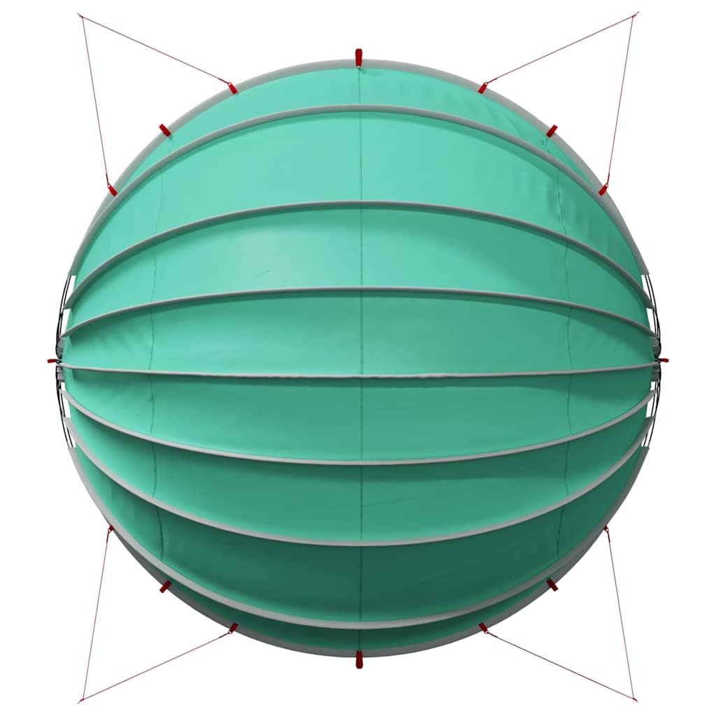 Medence kupola zöld 592 x 590 x 275 cm