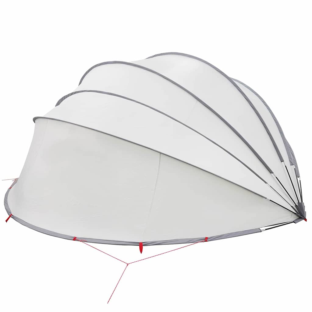 Medence kupola szürke és narancs 592 x 590 x 275 cm