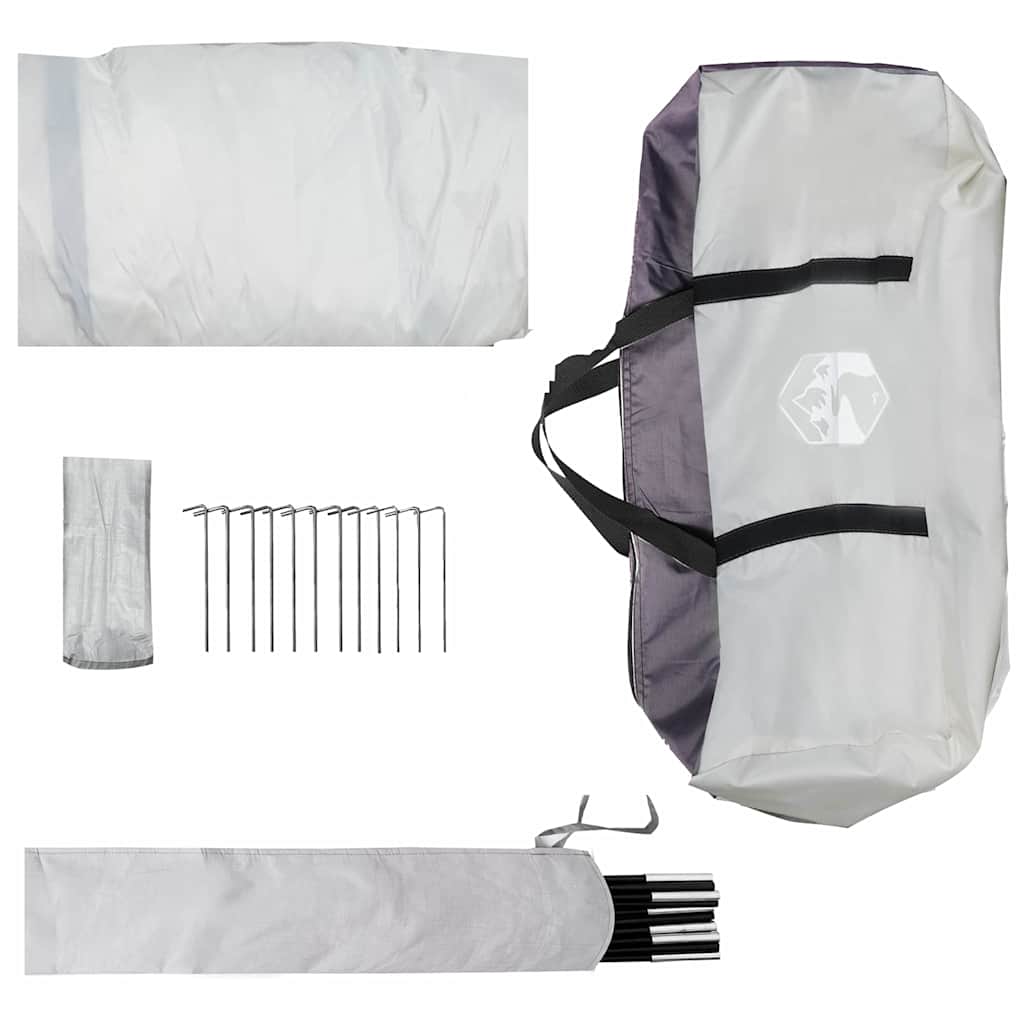 Medencetábor dóm szürke 538 x 440 x 204 cm