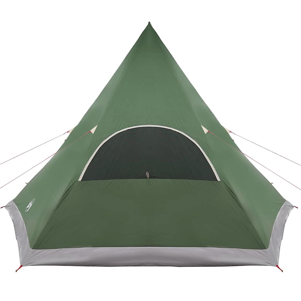 Teepee sátor 5 fő számára tetővel zöld 545 x 450 x 295 cm