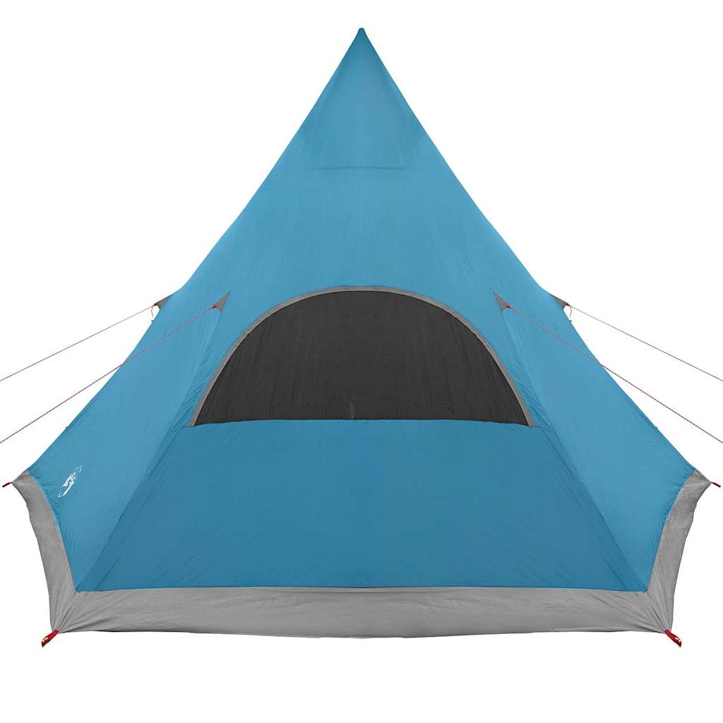 Teepee sátor 5 fő számára tetővel kék 545 x 450 x 295 cm