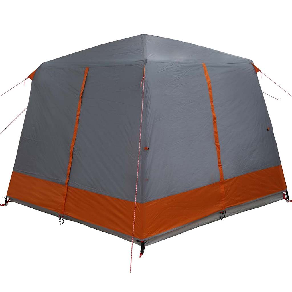 Cabin tent 5-person szürke és narancs 333 x 317 x 194 cm