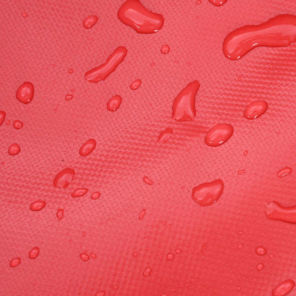 Bevásárlókocsi piros 35 x 28 x 92 cm oxford szövet