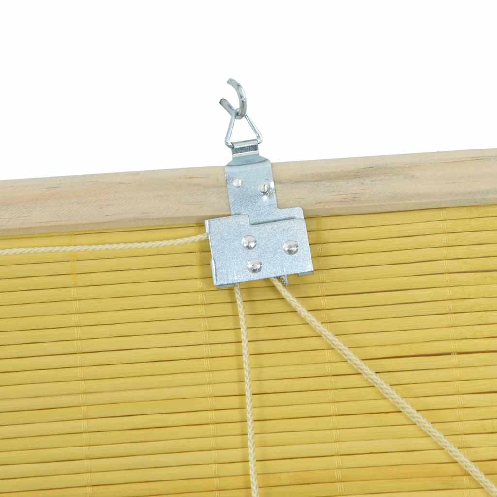 Roletta sárga 90 x 160 cm bambusz