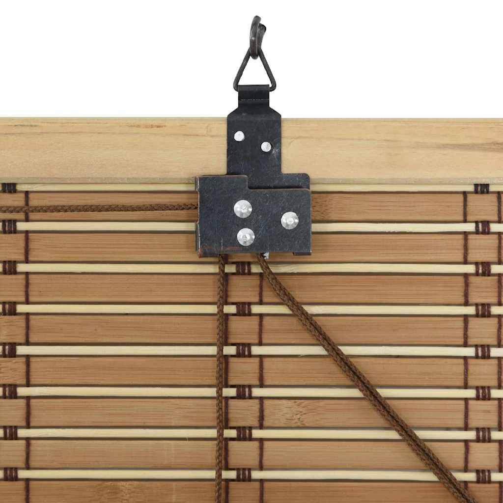 Ablakredők és árnyékok világos barna 100 x 160 cm bambusz