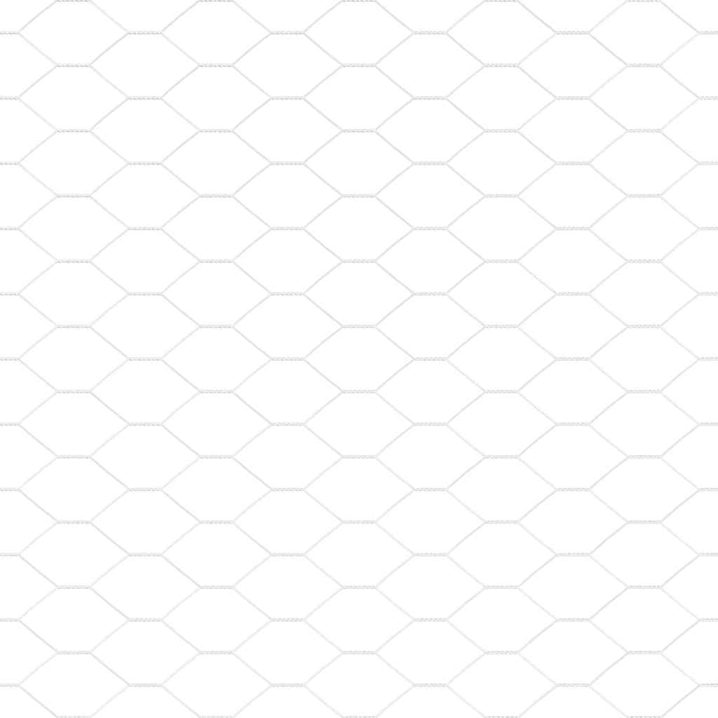 Hexagon kerítés ezüst 1.5 x 100 m horganyzott acél