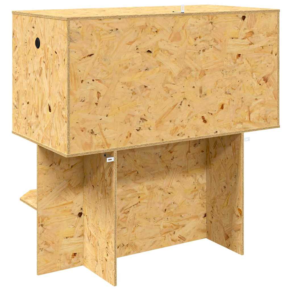 Terrárium barna 100 x 50 x 100 cm osb