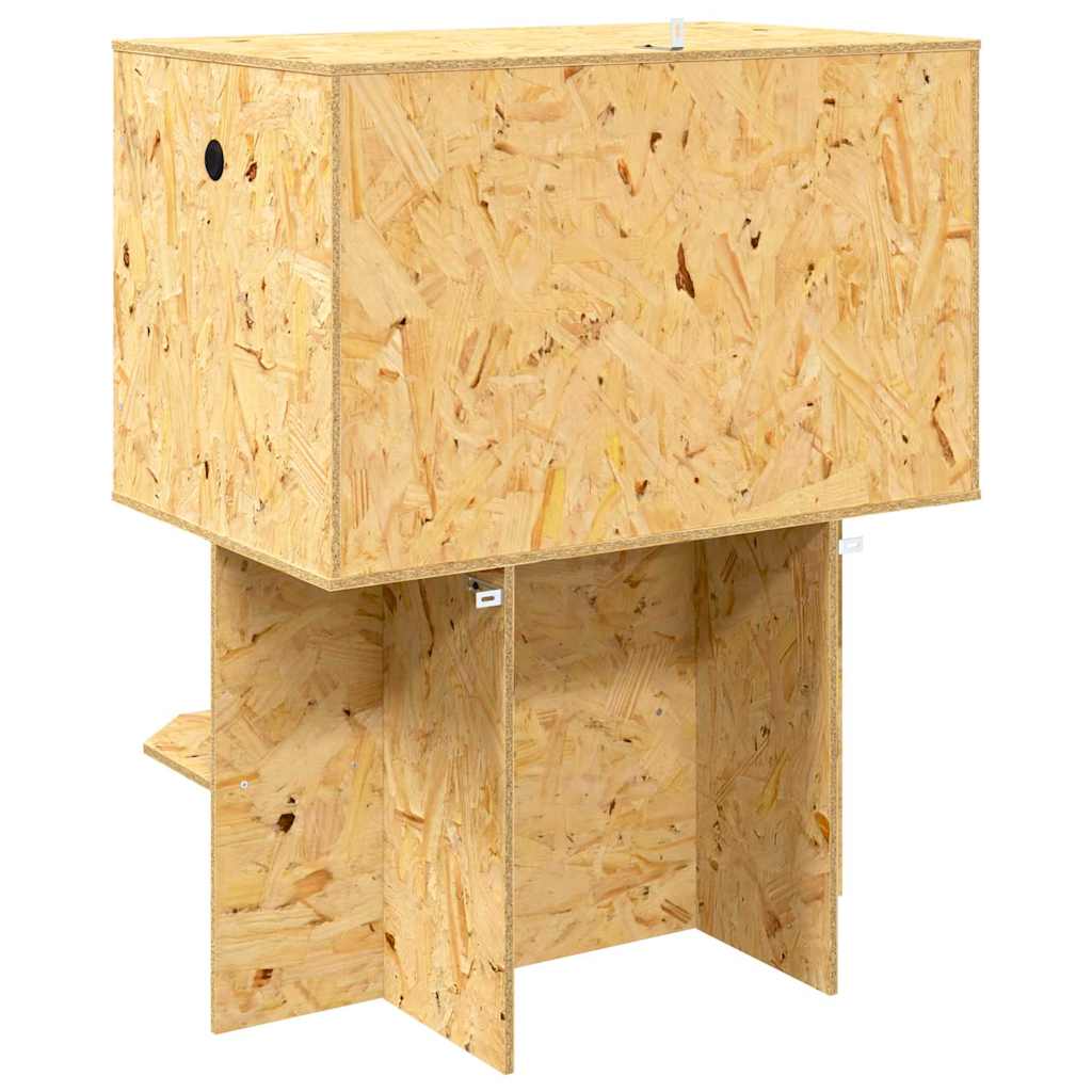 Terrárium barna 80 x 50 x 100 cm osb