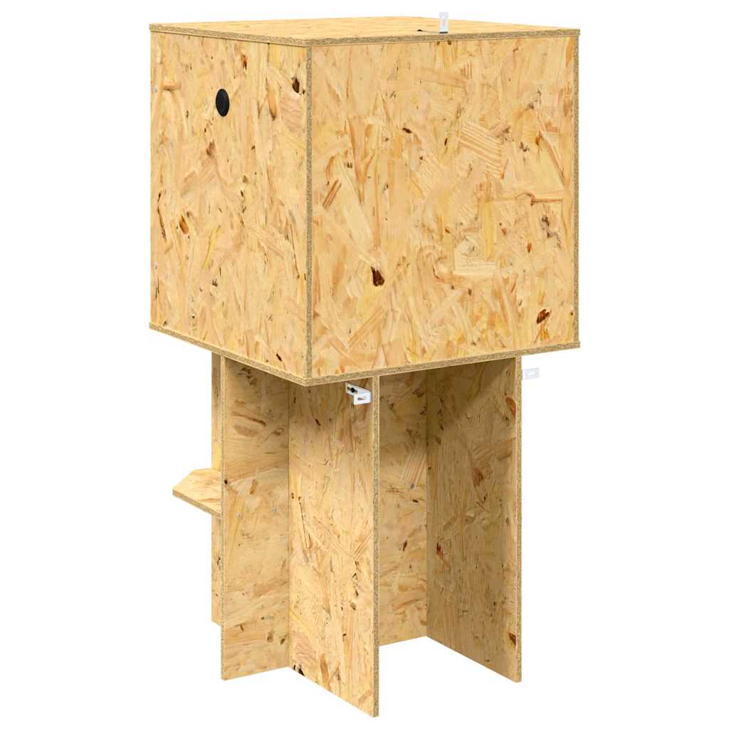 Terrárium barna 50 x 50 x 100 cm osb