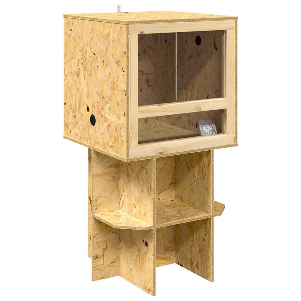 Terrárium barna 50 x 50 x 100 cm osb