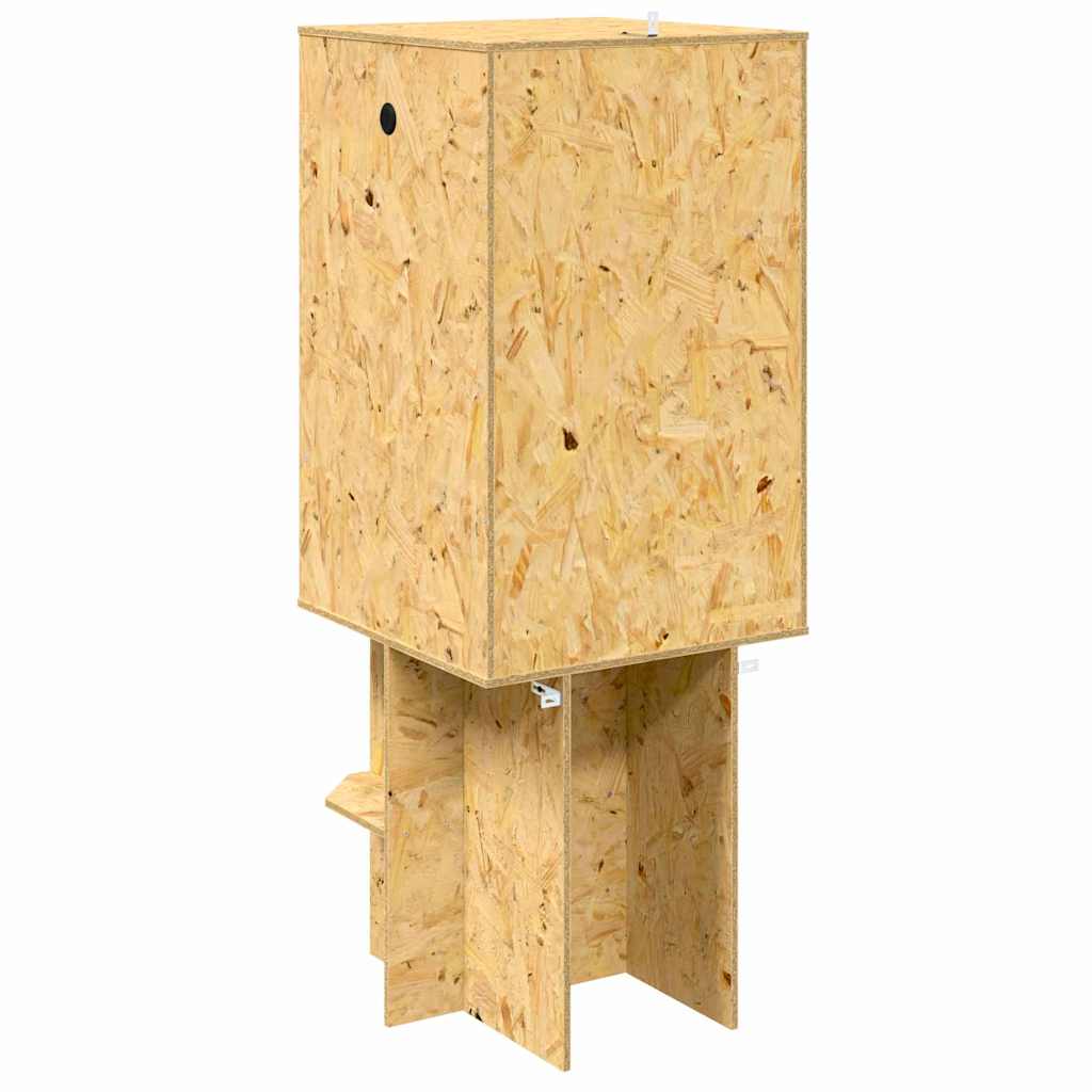 Terrárium barna 50 x 50 x 130 cm osb