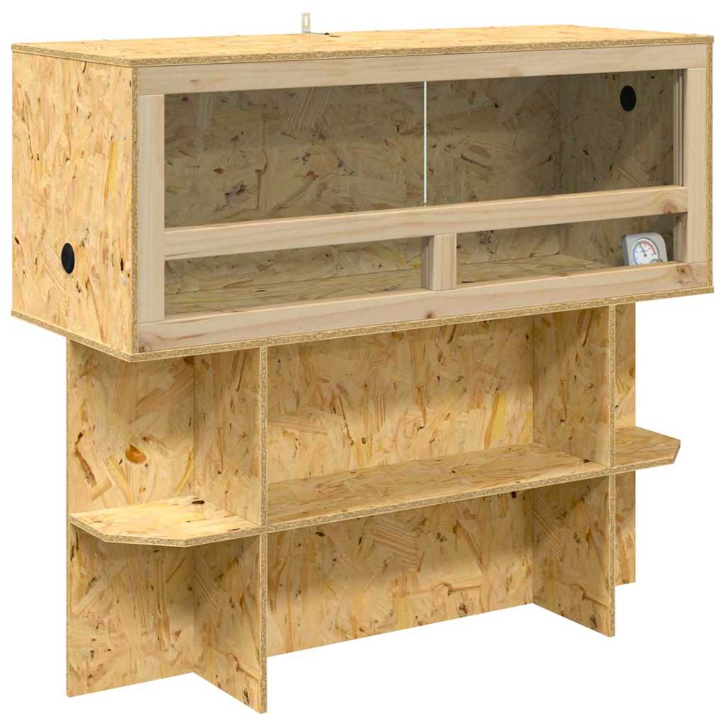 Terrárium barna 100 x 40 x 90 cm osb