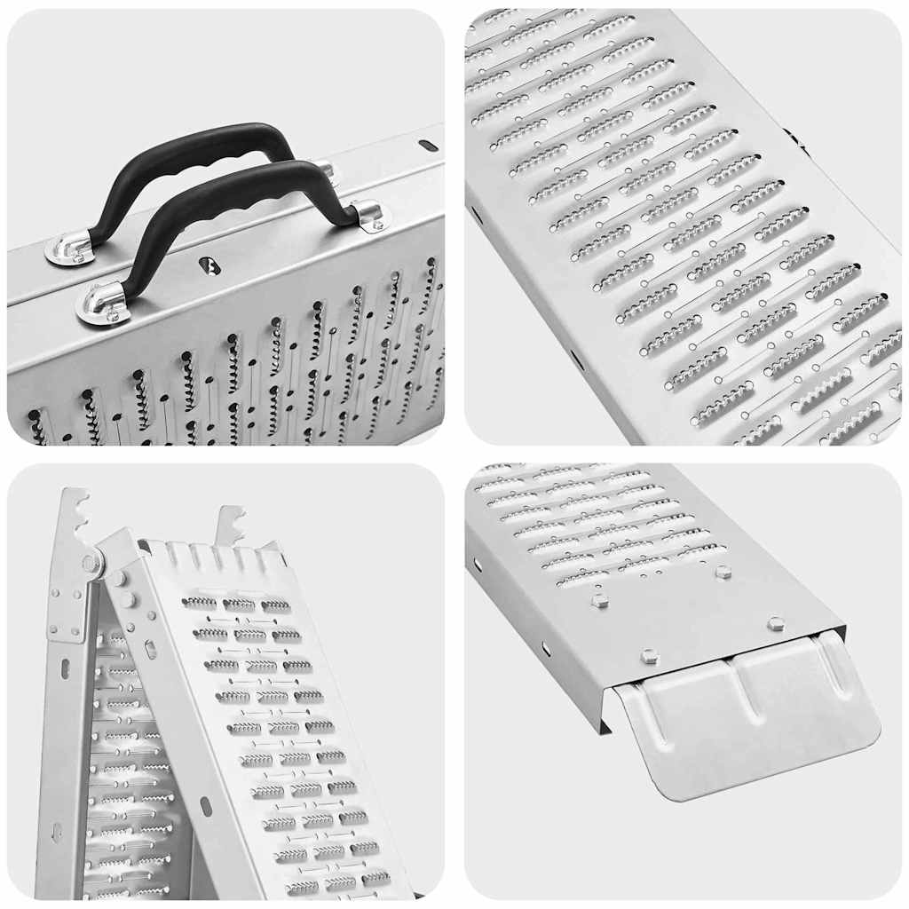 Rakodó rámpa ezüst 185 x 22,5 x 4,5 cm horganyzott acél