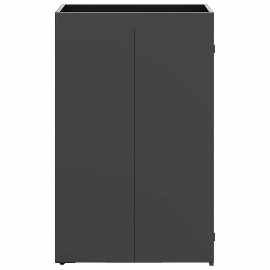 Hulladékgyűjtő tároló virágcserép tetővel 240l-es kukához