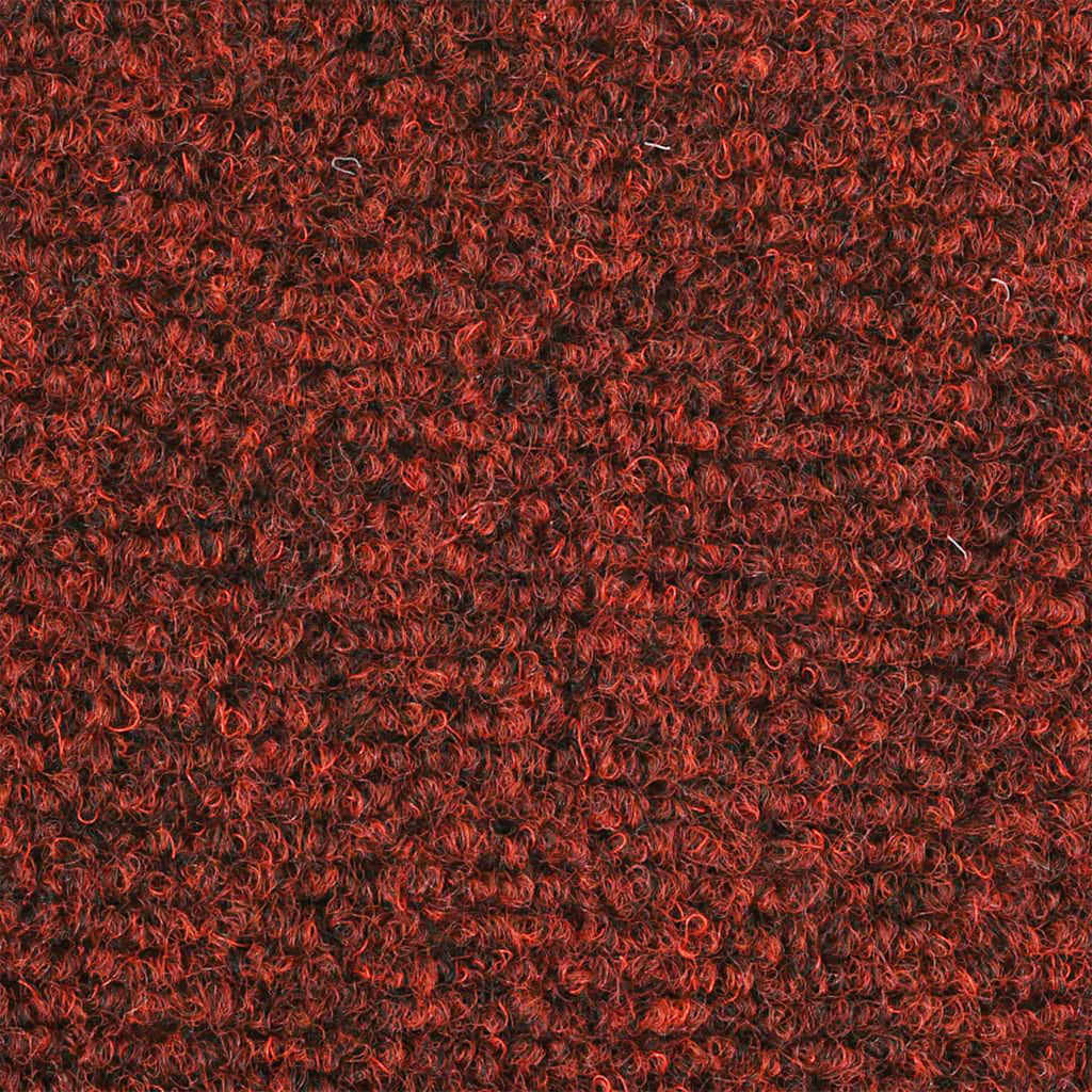 20 db öntapadós lépcsőszőnyeg 56 x 17 x 3 cm bordói félkör alakú