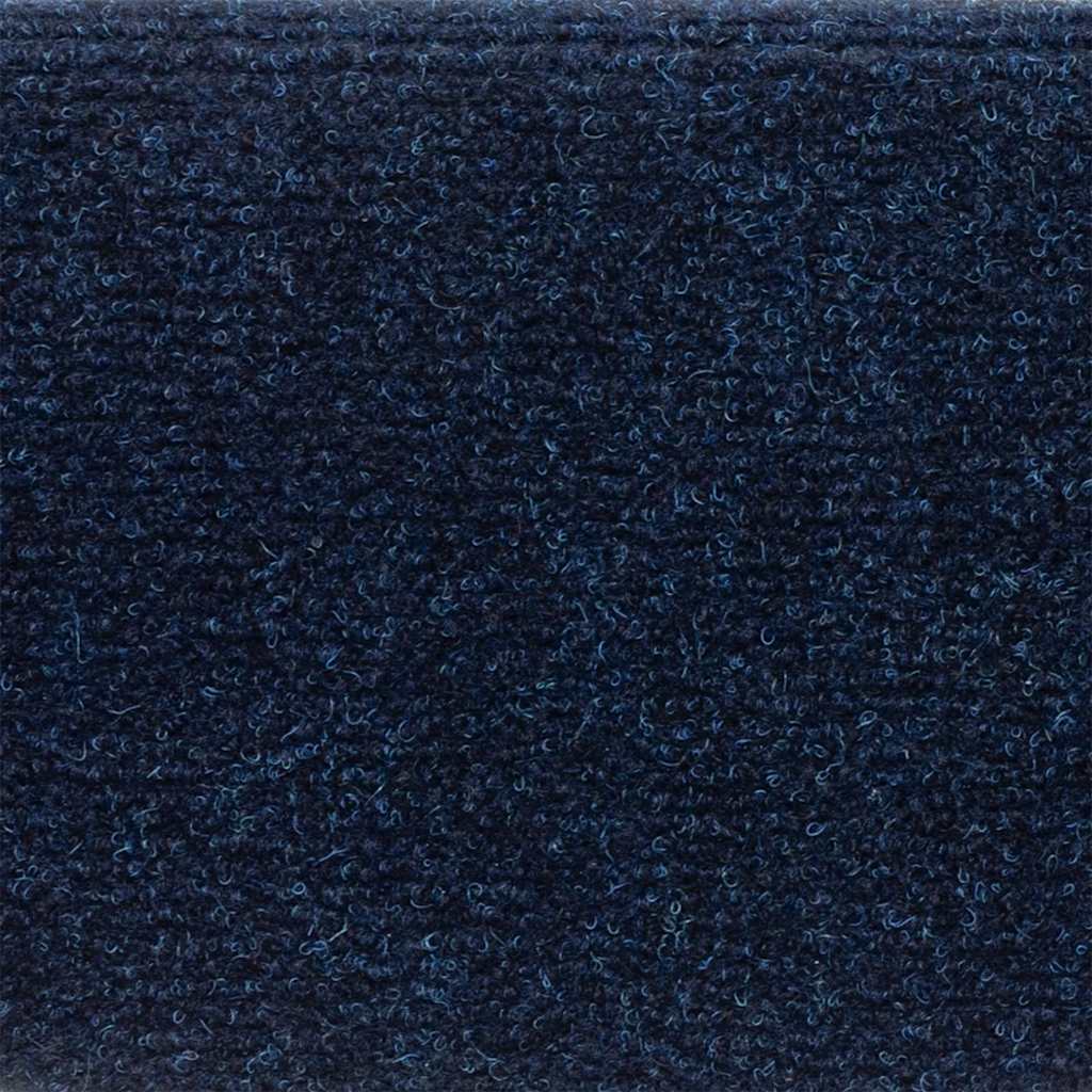 20 db öntapadós lépcsőszőnyeg, 56 x 17 x 3 cm, sötétkék, félkör alakú