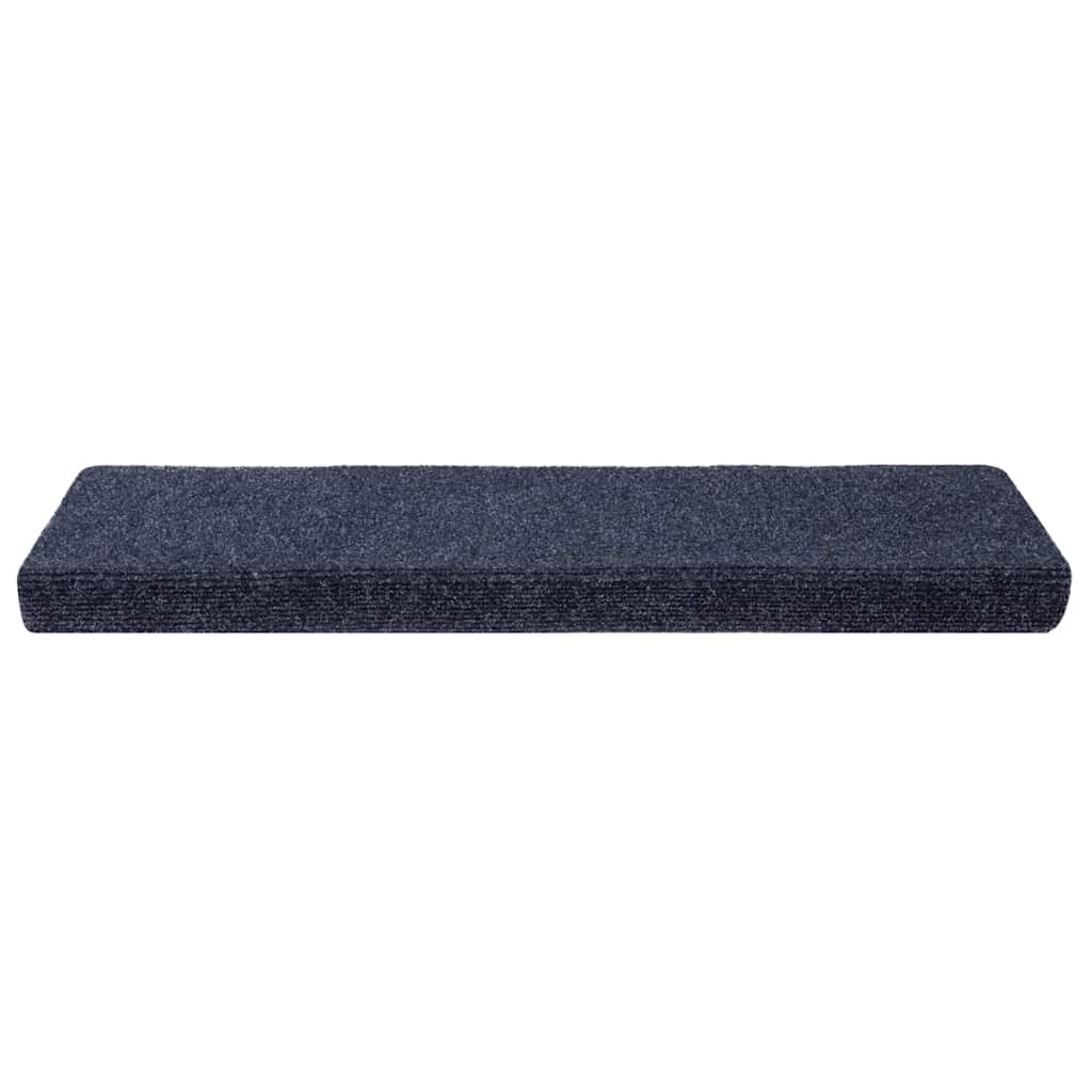 20 db öntapadós lépcsőszőnyeg 65 x 21 x 4 cm antracit téglalap alakú széllel