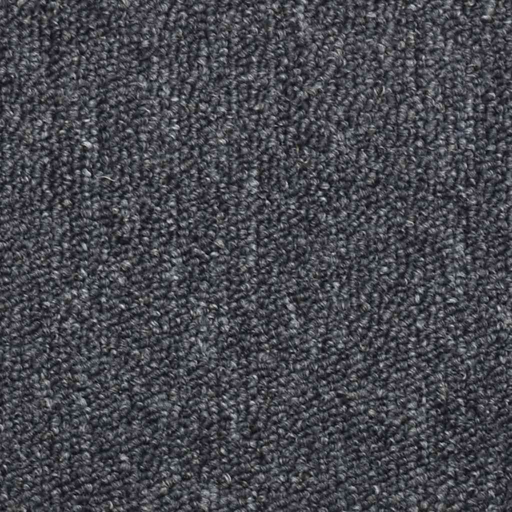 30 db sötétszürke és kék félkör alakú lépcsőszőnyeg 56 x 17 x 3 cm