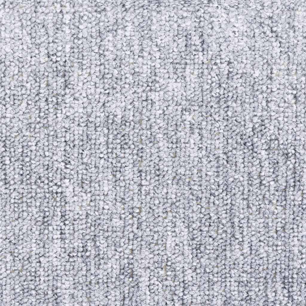 30 db világosszürke, félkör alakú, nagy lépcsőszőnyeg 65 x 24 x 4 cm