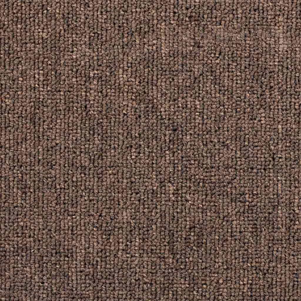 30 db-os lépcsőszőnyegek 65 x 24 x 4 cm kávébarna félkör alakú nagyméretű