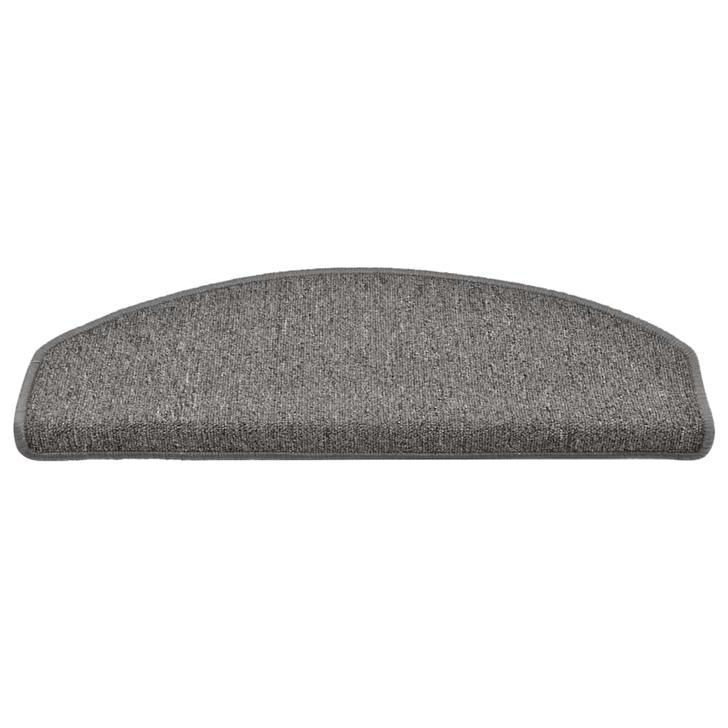 30 db sötétszürke lépcsőszőnyeg 65x24x4 cm