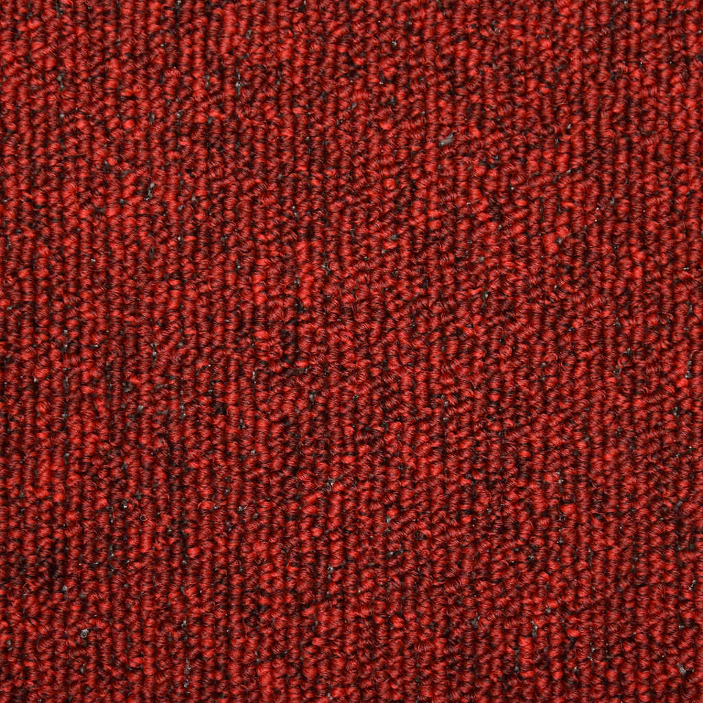 30 db lépcsőszőnyeg 65 x 21 x 4 cm piros téglalap alakú széllel