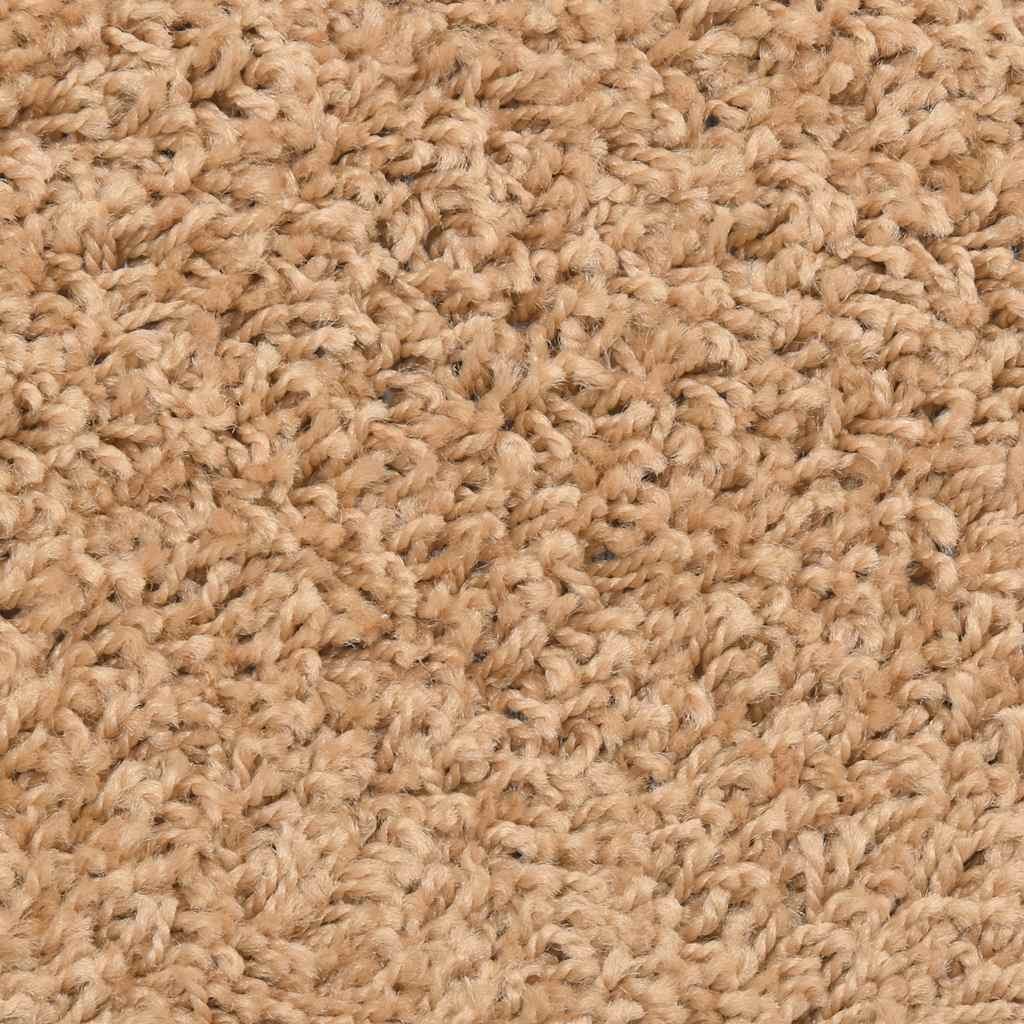 30 db bézs színű, félkör alakú lépcsőszőnyeg 56 x 17 x 3 cm