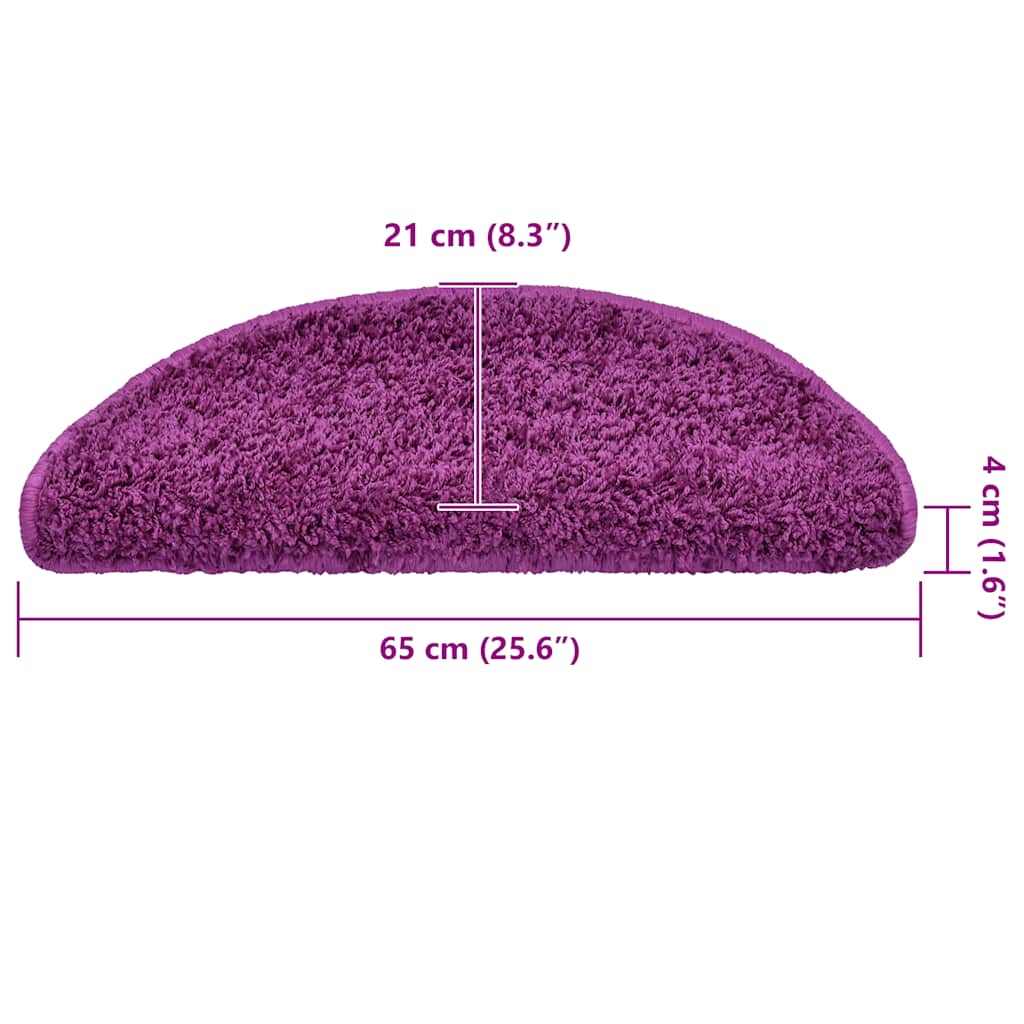 20 db lila lépcsőszőnyeg 65x21x4 cm 20 db lila lépcsőszőnyeg 65x21x4 cm