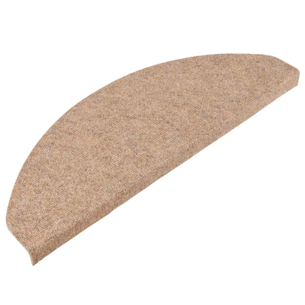 20 db bézs öntapadó lépcsőszőnyeg 65 x 22,5 x 3,5 cm