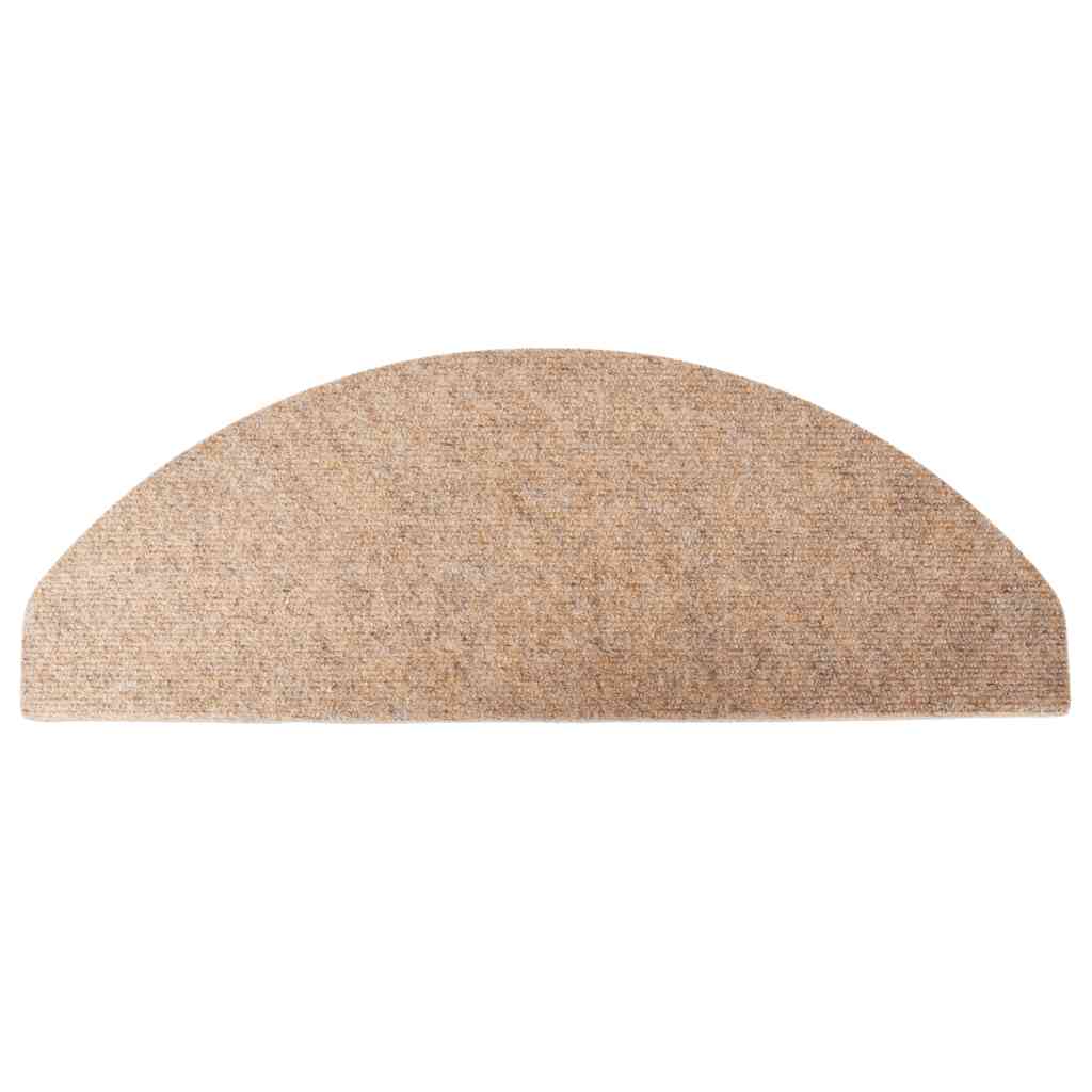 20 db bézs öntapadó lépcsőszőnyeg 65 x 22,5 x 3,5 cm