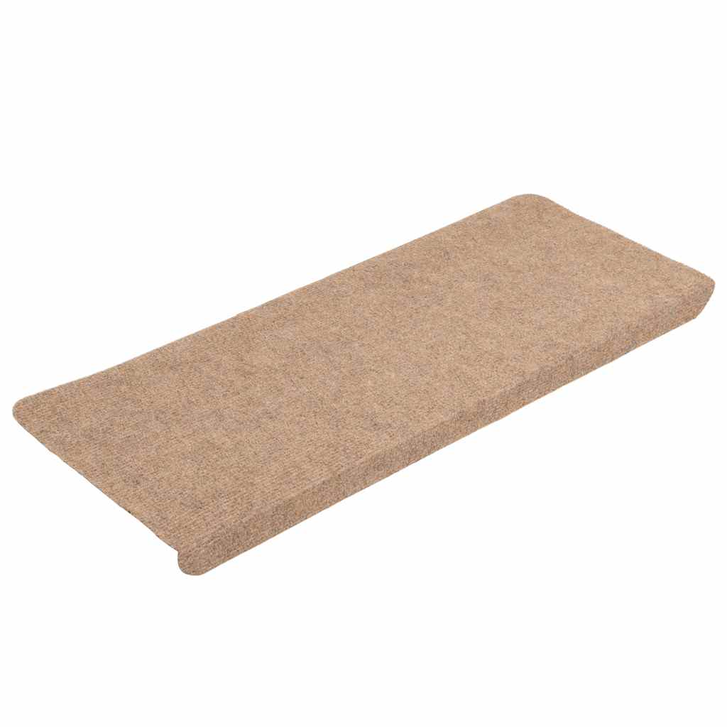 30 db bézs öntapadó lépcsőszőnyeg 65 x 24,5 x 3,5 cm
