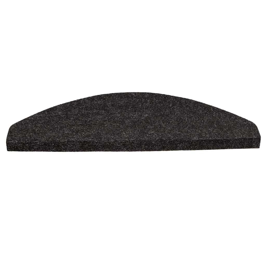 30 db antracitszürke öntapadó lépcsőszőnyeg 65 x 22,5 x 3,5 cm