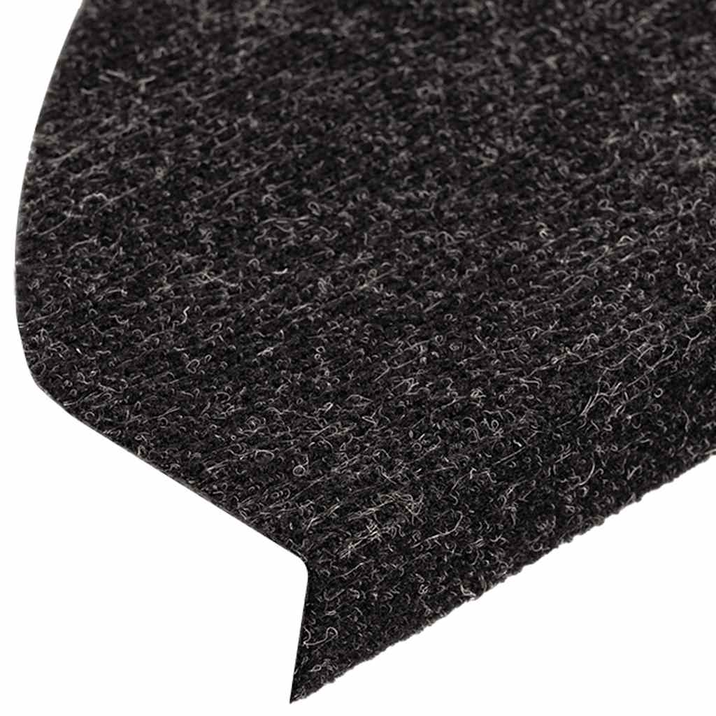 30 db antracitszürke öntapadó lépcsőszőnyeg 65 x 22,5 x 3,5 cm