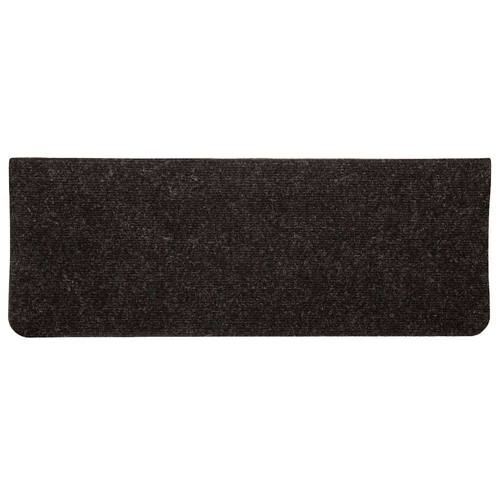 30 db antracitszürke öntapadó lépcsőszőnyeg 65 x 24,5 x 3,5 cm