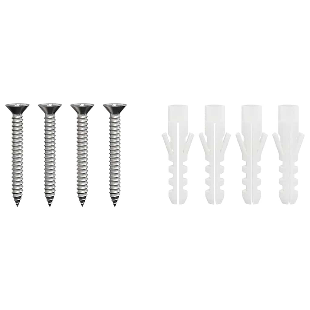 Kémény kiterjesztés ezüst 35 x 35 x 82 cm rozsdamentes acél Kémény kiterjesztés ezüst 35 x 35 x 82 cm rozsdamentes acél