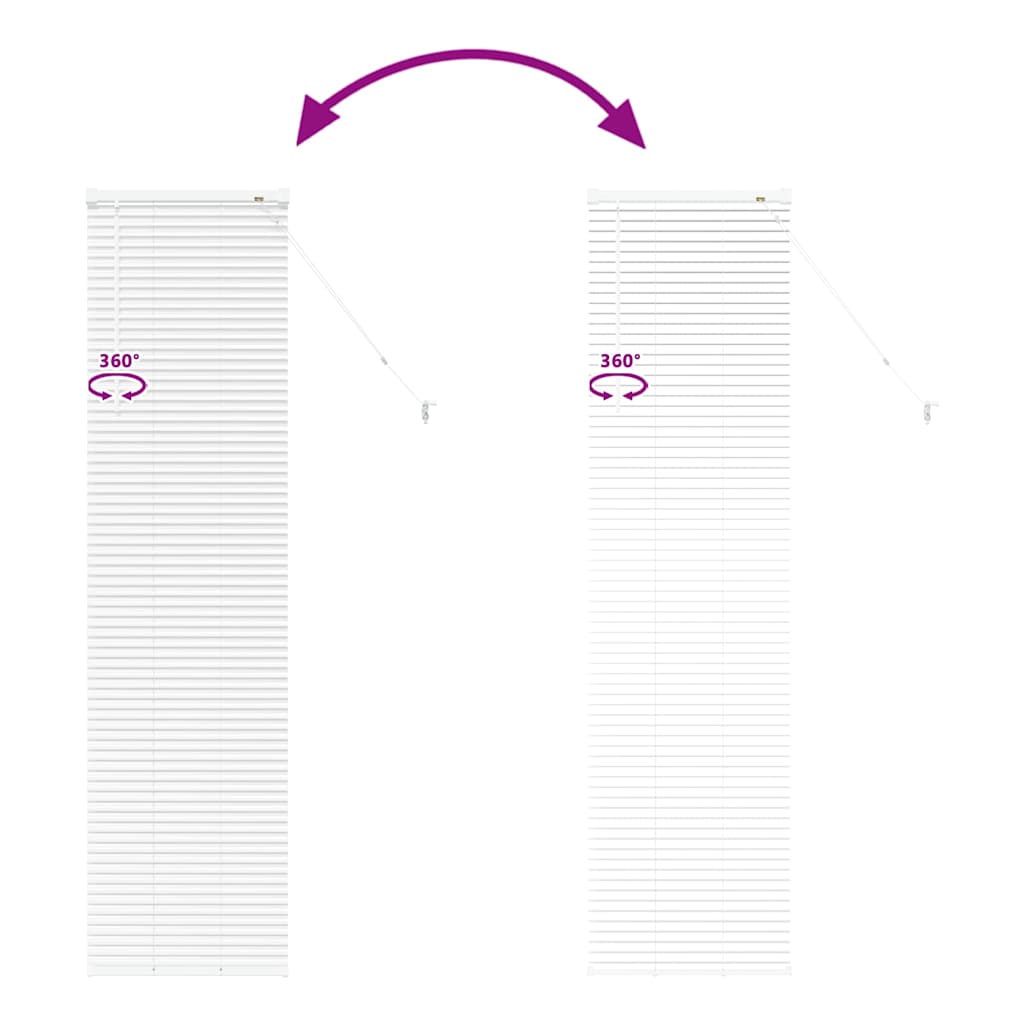 Ablak roló függönyökkel egyéb fehér 80 x 130 cm alumínium