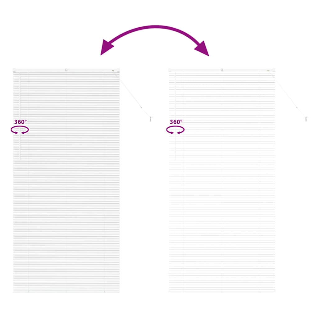 Ablak roló függönyökkel egyéb fehér 100 x 220 cm alumínium