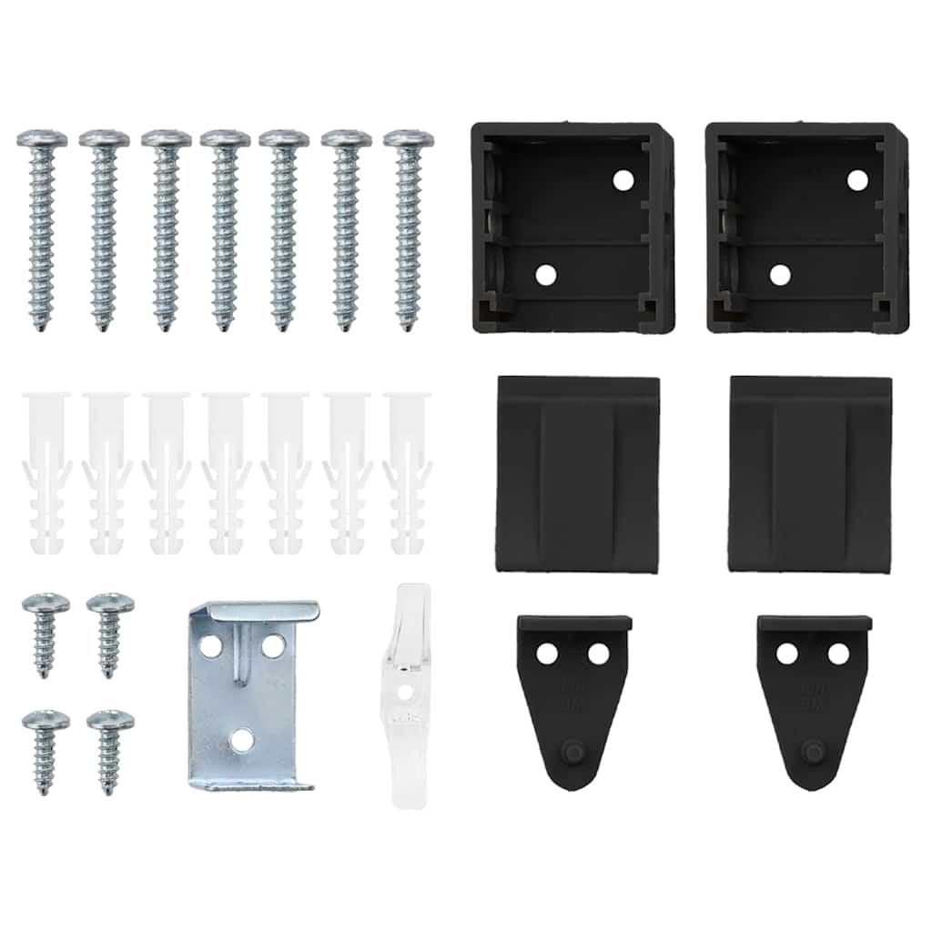 Ablak roló függönyökkel egyéb fekete 80 x 130 cm alumínium