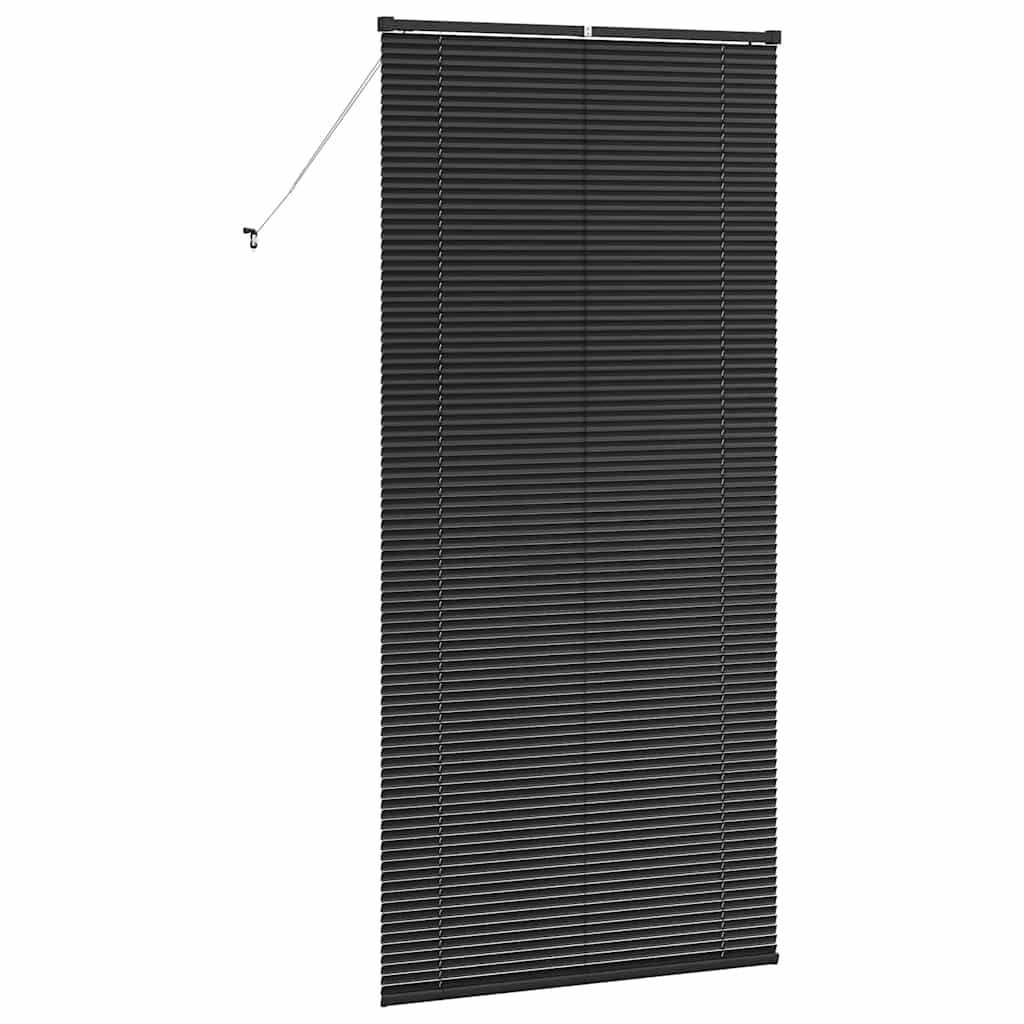 Ablak roló függönyökkel egyéb fekete 80 x 130 cm alumínium