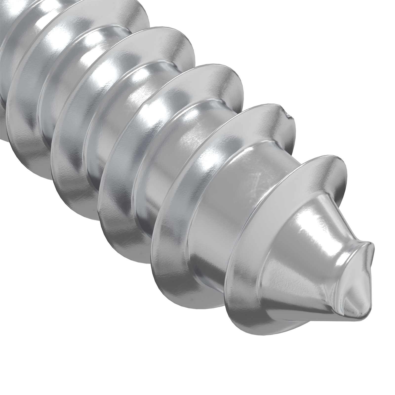 Fa csavarok 1350 pcs ezüst acél